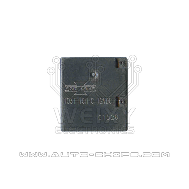 103T-1CH-C 12VDC relay use for automotives