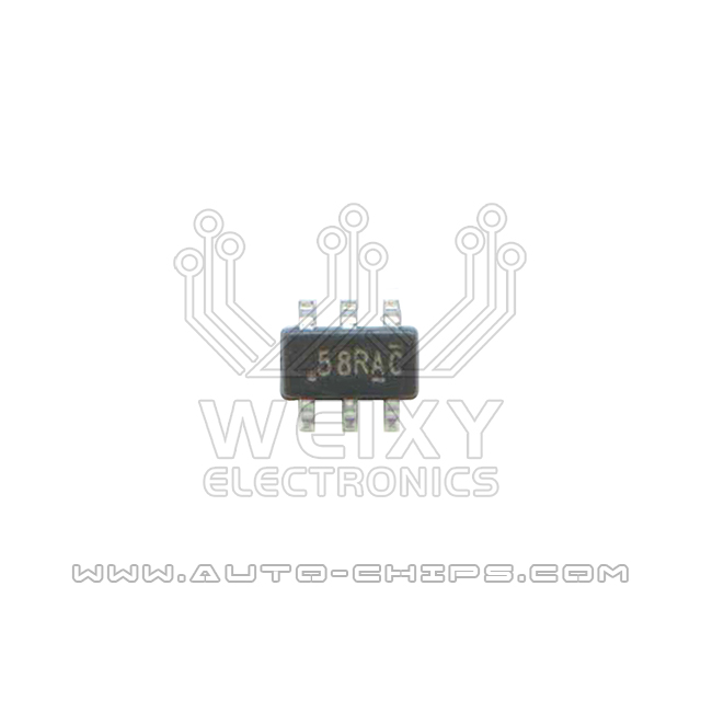 58RAC 6PIN chip use for automotives