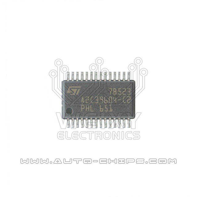 A2C39604-C2  commonly used vulnerable drive chip for Mercedes-Benz and BMW ECU