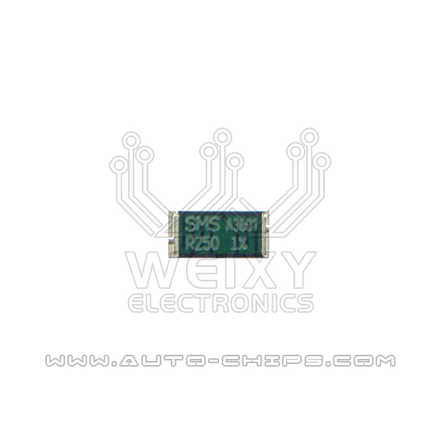 SMS R250 resistor use for automotives ECU