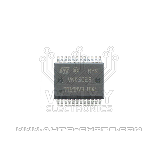 VND5025  commonly used vulnerable tail lamp driver IC for automotives' BCM
