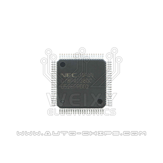 D78P4038GC chip use for automotives