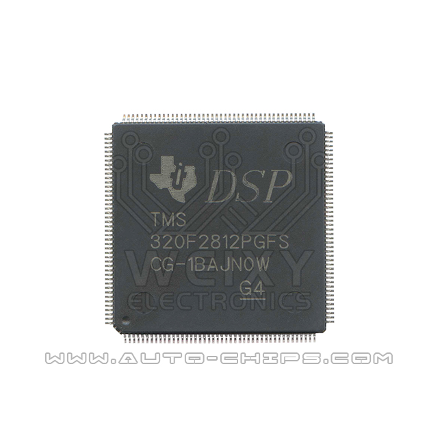 TMS320F2812PGFS MCU chip use for excavator ECM