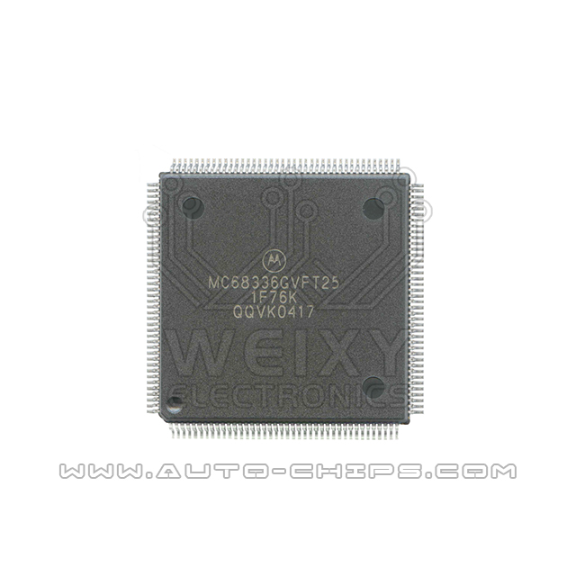 MC68336GVFT25 1F76K MCU chip use for automotives