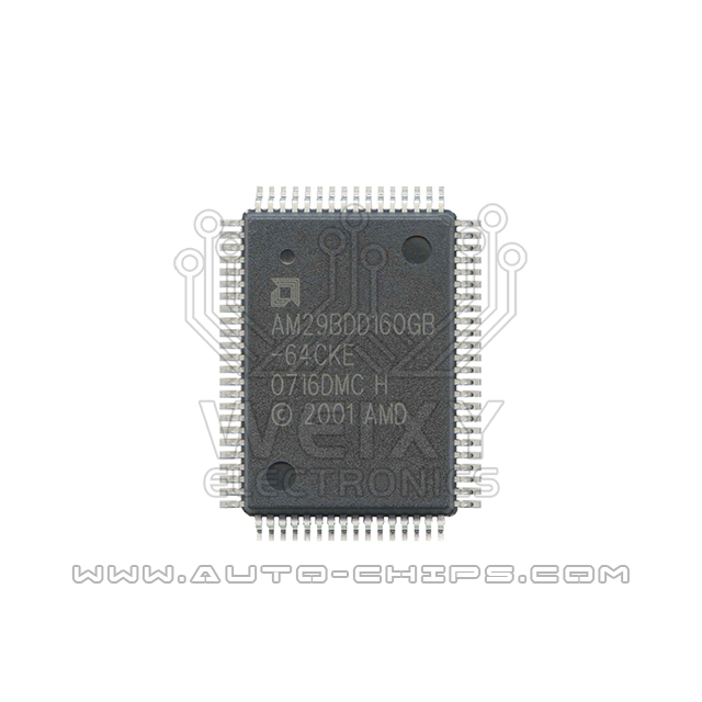 AM29BDD160GB-64CKE flash chip use for CATERPILLAR CAT C7 C9 ECM