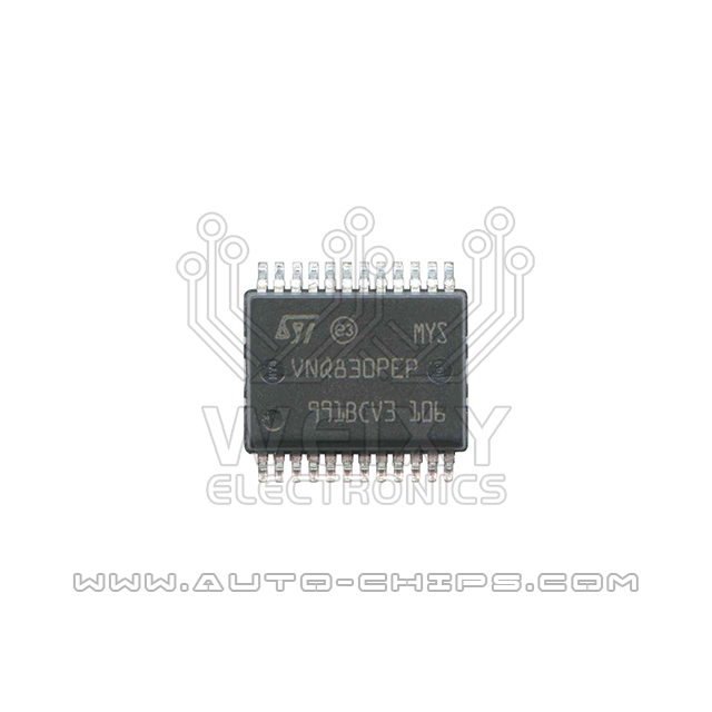VNQ830PEP commonly used vulnerable chip for automotive BCM