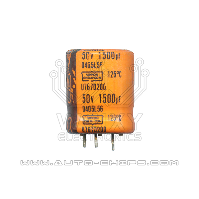 50v 1500uf capacitor use for automotives