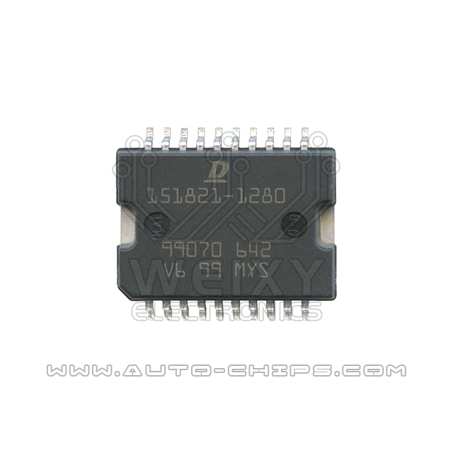 D151821-1280  commonly used vulnerable chip for Hino truck Denso 24V ECM