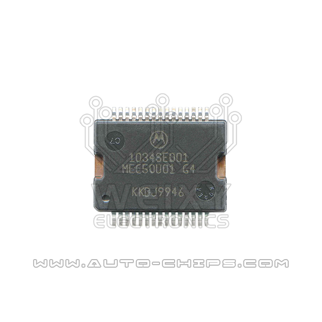 1034SE001  Commonly used vulnerable fuel injection driver chip for FORD ECU