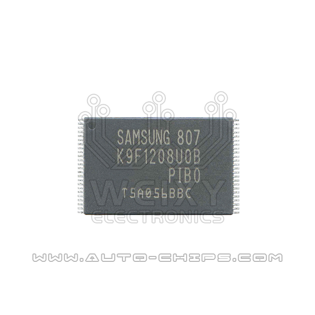 K9F1208U0B-PIB0 chip use for automotives radio