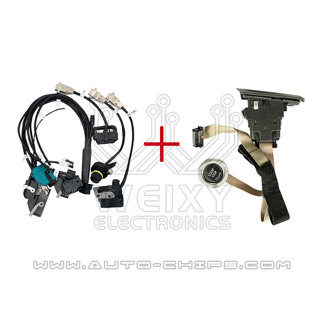 Full Test Platform Cable for BMW CAS2 & CAS3 with key card slot