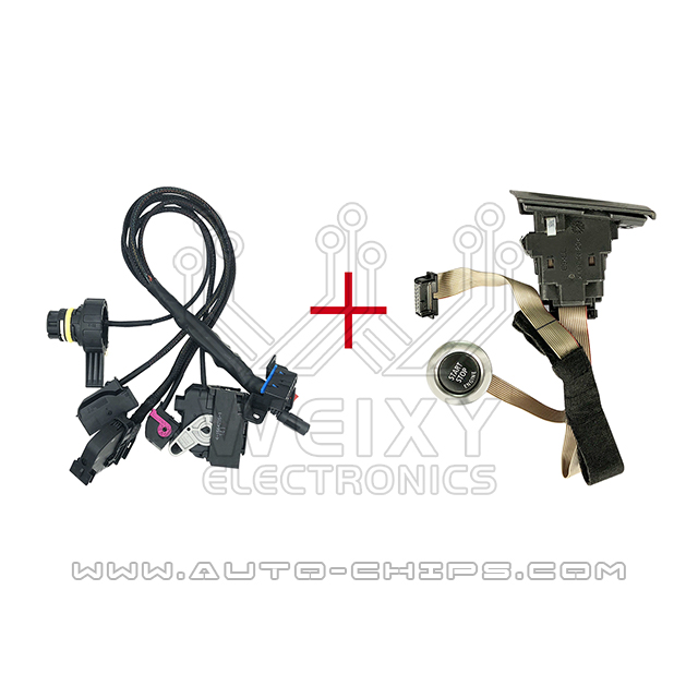 Test Platform Cable for BMW CAS2 & CAS3 with key card slot