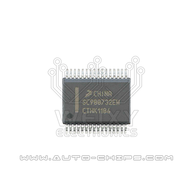 SC900732EW  commonly used vulnerable driver chip for Cadillac BCM