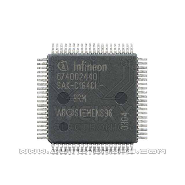 SAK-C164CL-8RM  commonly used MUC chip for Automotive airbag control unit