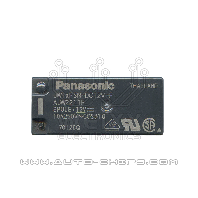 JW1AFSN-DC12V-F AJW2211F relay use for automotives