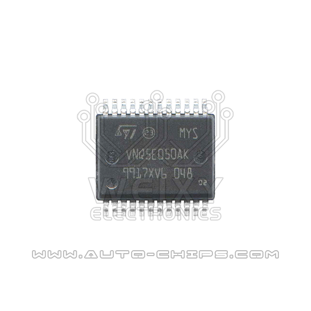VNQ5E050AK commonly used vulnerable turn light driver IC for automotives' BCM