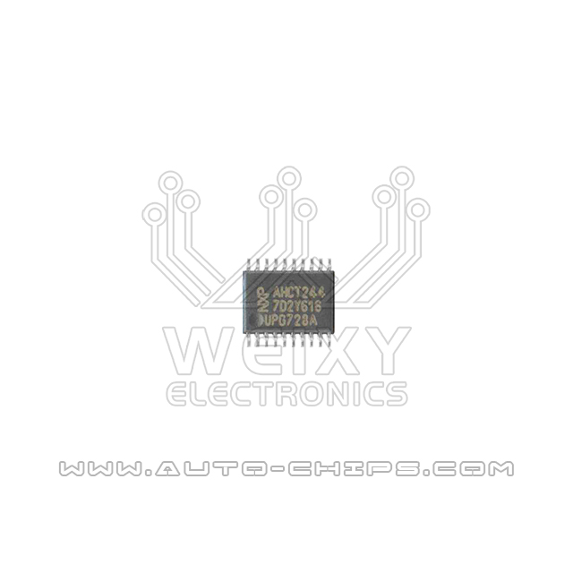 AHCT244  commonly used vulnerable chip for Benz ECU