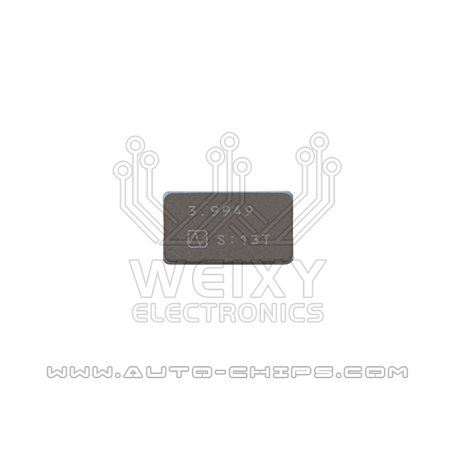 3.9949 Mhz crystal use for automotives
