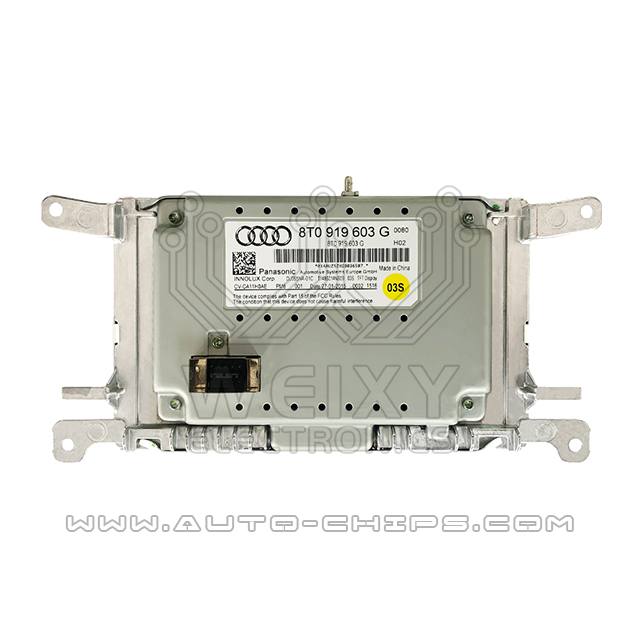 8T0919603G AUDI Q5 A5 A4 navigation LCD display
