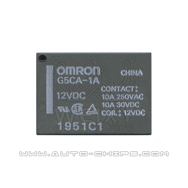OMRON G5CA-1A 12VDC relay use for automotives BCM