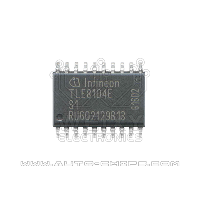 TLE8104E  commonly used vulnerable idle speed driver chip for automotive ECU