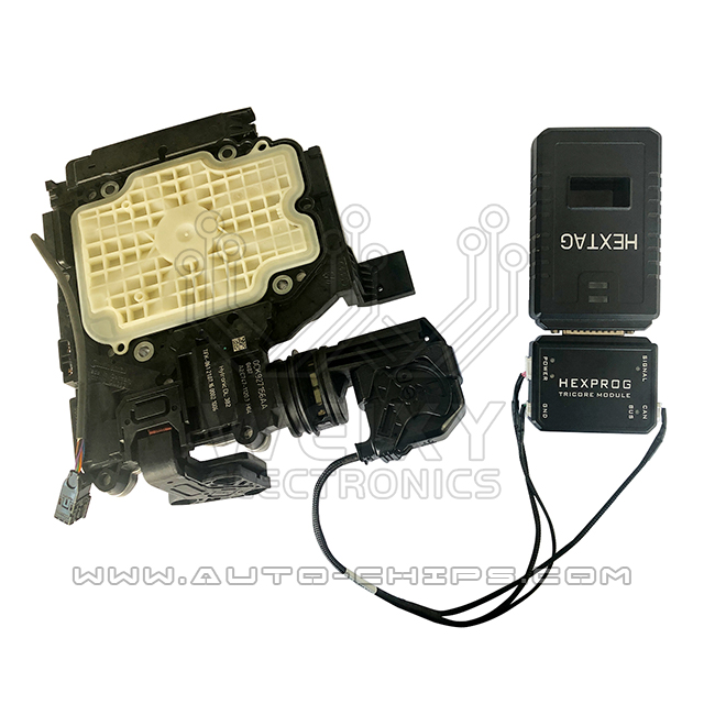 VAG DL382 DSG test platform cable work with HexTag HexProg