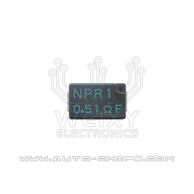 NPR1 0.51rF resistor use for automotives
