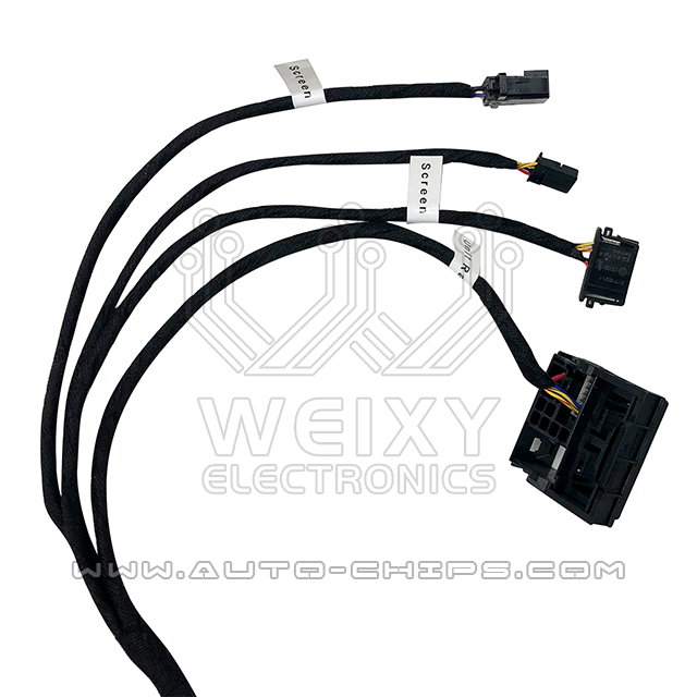 Test platform cable for Audi MIB radio