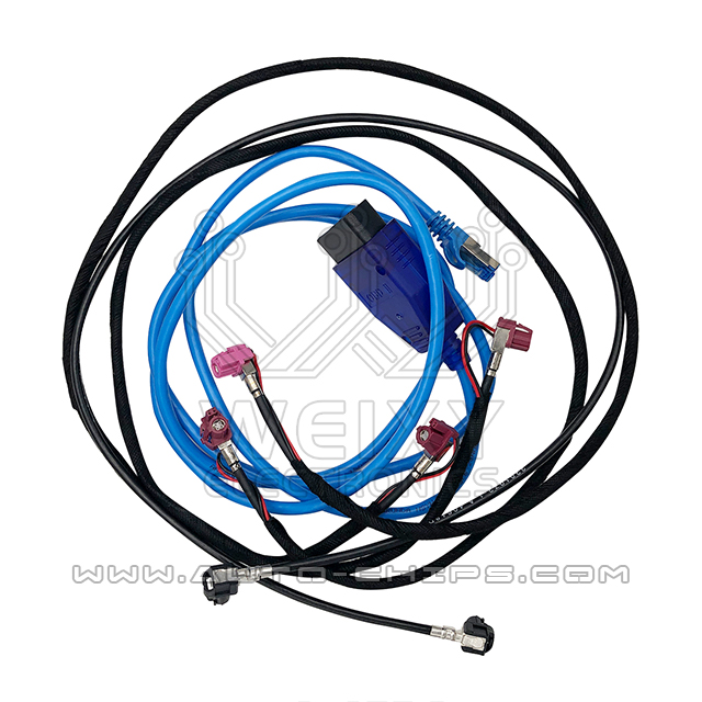 Test platform cable for BMW CIC CCC NBT EVO radio