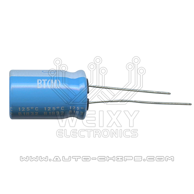 470uf 35v commonly used vulnerable electrolytic capacitor for automotive ecu