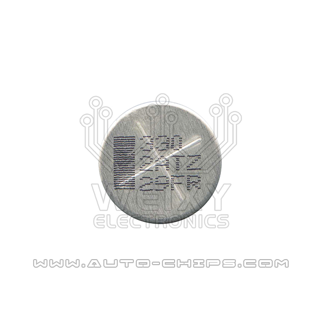 330 2ATZ capacitor use for automotives ECU