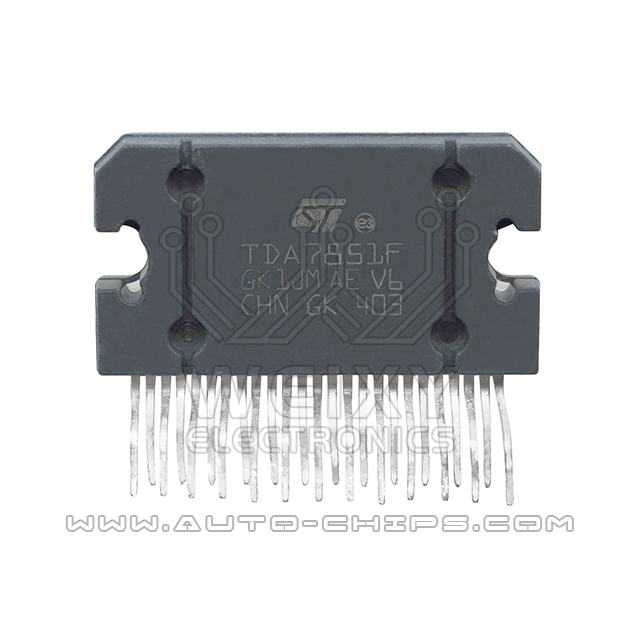 TDA7851F chip use for automotives radio