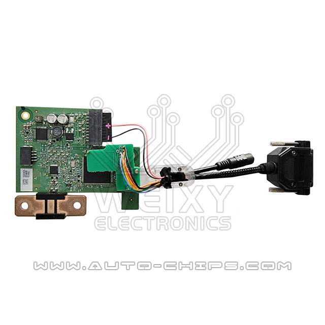 Porsche 12V lithium battery repair clip adapter wrok with VVDI PROG