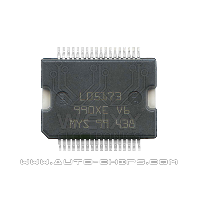 L05173 commonly used vulnerable power driver chip for BOSCH M7 ECU