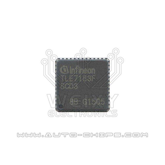 TLE7183F SCD3 chip use for automotives ECU