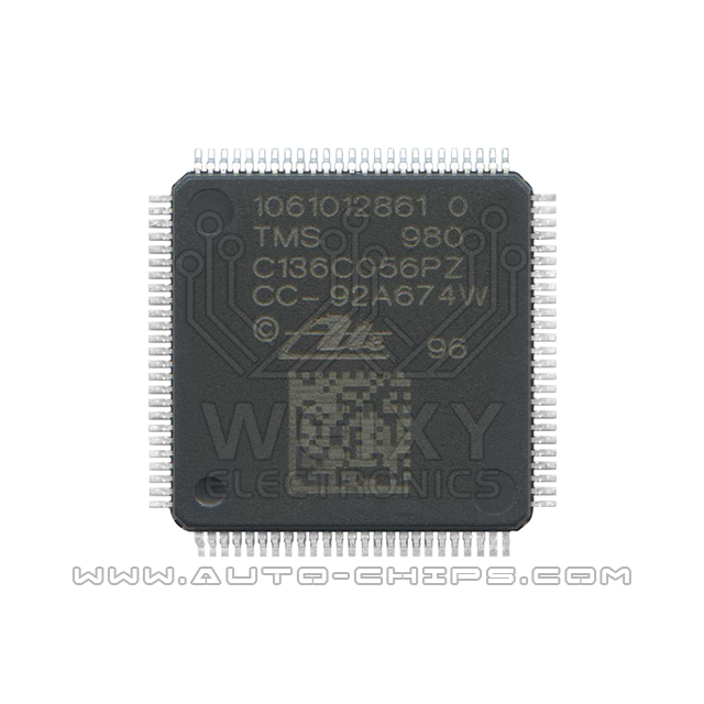 1061012861 0 TMS 980 C136C056PZ chip use for automotives ABS ESP