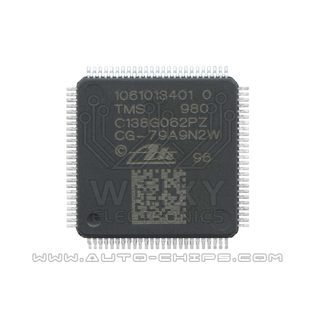 1061013401 0 TMS 980 C138G062PZ chip use for automotives ABS ESP