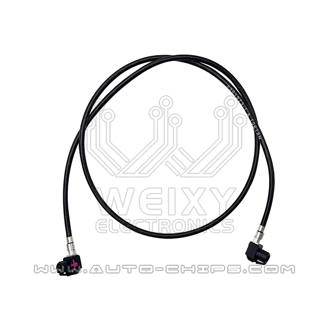 Test platform cable for Volvo radio