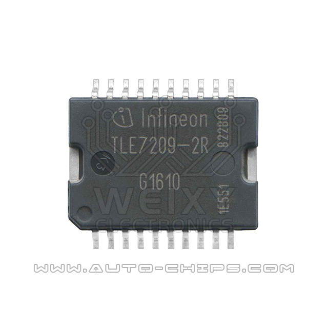 TLE7209-2R commonly used vulnerable idle throttle driver chip Automotive ECU