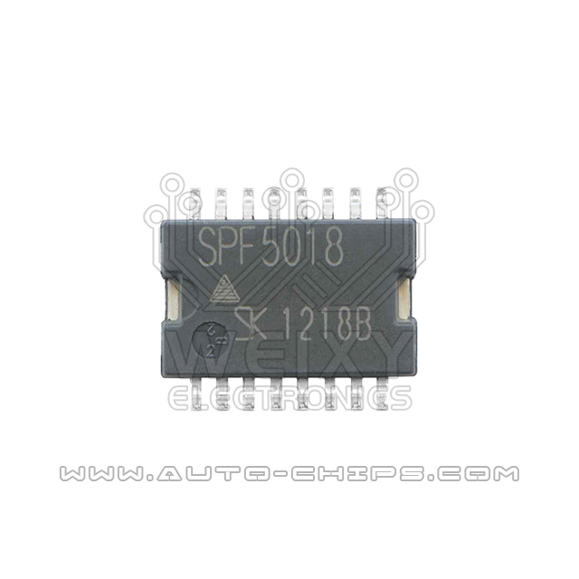 SPF5018 commonly used vulnerable driver chips for excavator ECM