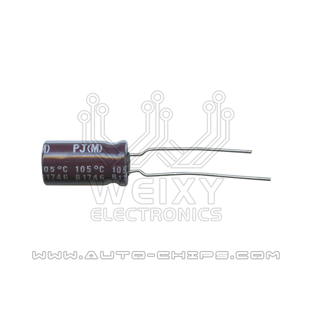 220UF 25V 105° capacitor use for automotives