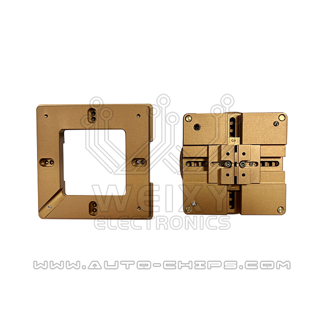 Universal BGA chips reballing station with magnet auto adjust stencil holder