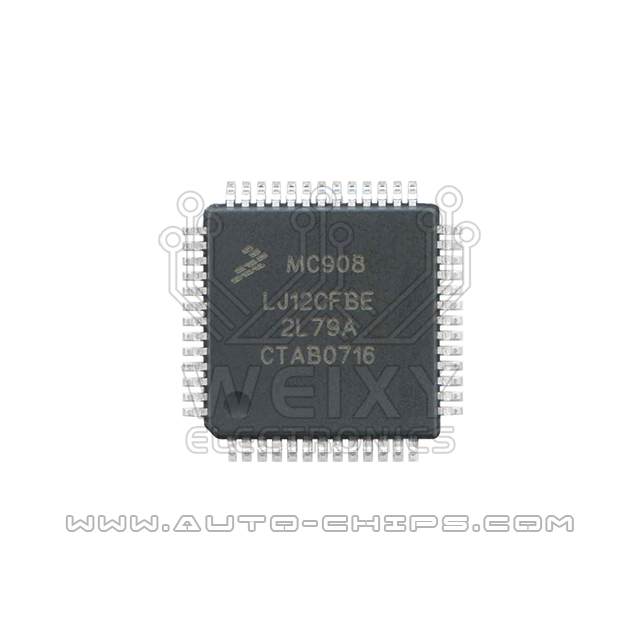 MC908LJ12CFBE 2L79A MCU chip use for automotives