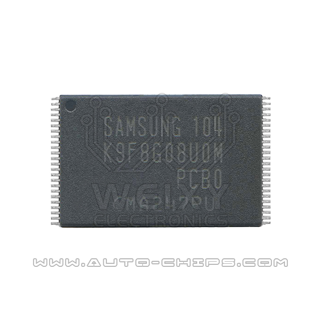 K9F8G08U0M-PCB0 chip use for automotives radio