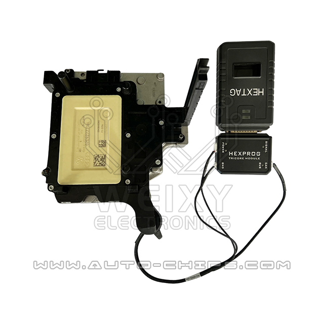 VAG DQ250 DSG test platform cable work with HexTag HexProg