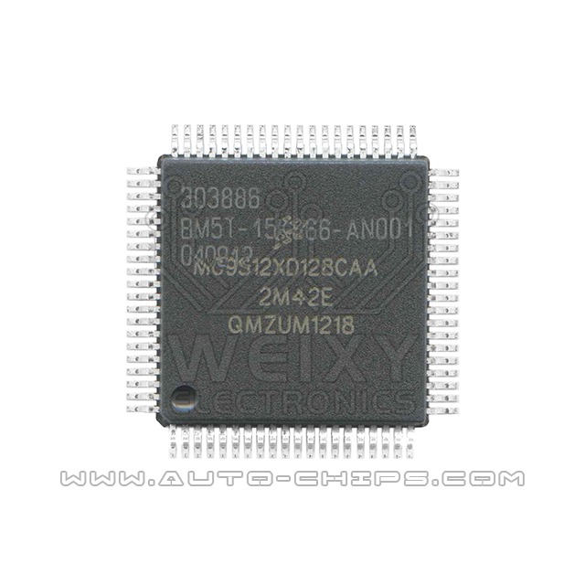 MC9S12XD128CAA 2M42E MCU chip use for automotives