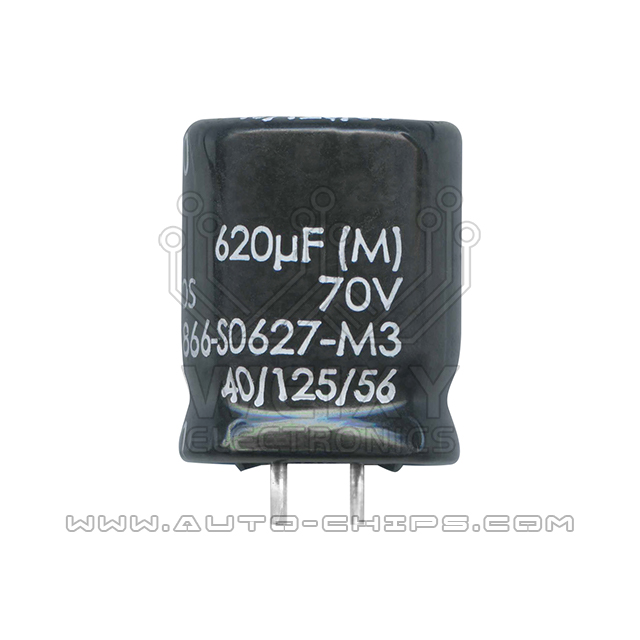 EPCOS B41866-S0627-M3 620uf 70V capacitor for BMW DME & Mercedes Benz ECU