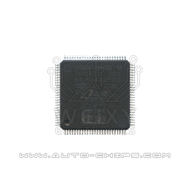 0992-8600 12 TMS471 980 R1VF34A2PZQ chip use for automotives ABS ESP