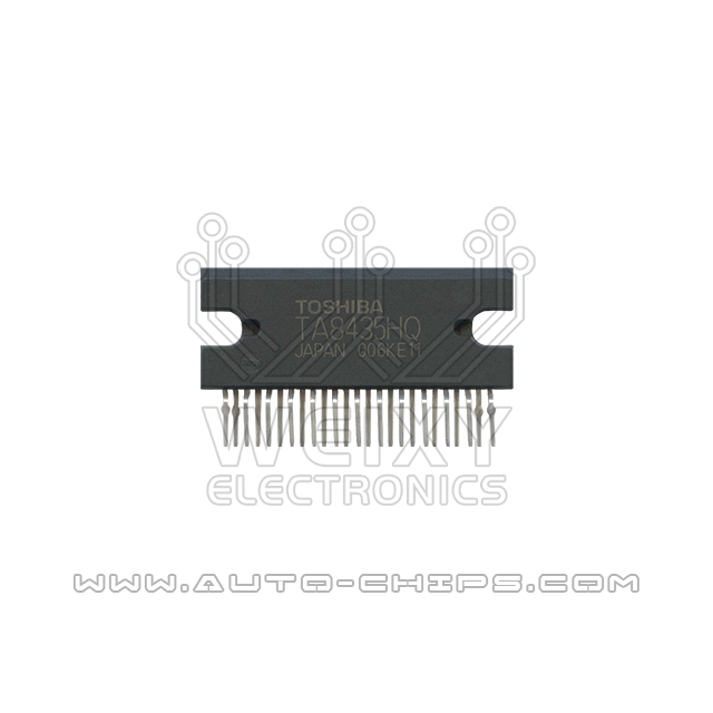 TA8435HQ chip for automotive audio and amplifier host