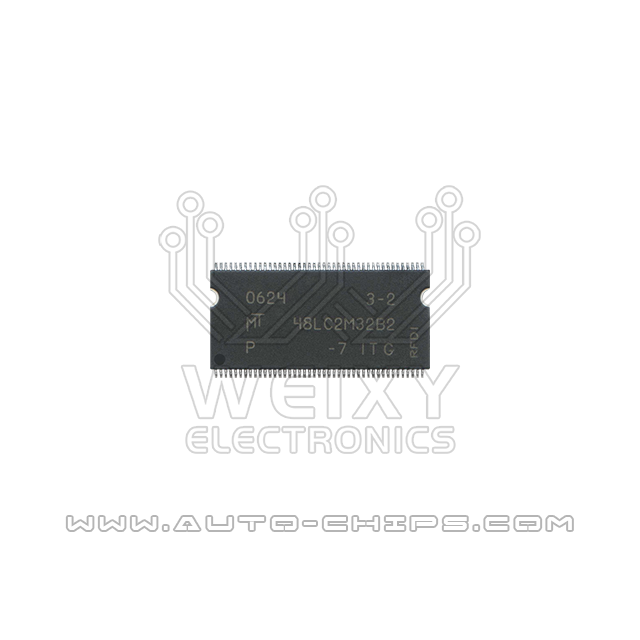 MT48LC2M32B2P-7ITG  commonly used vulnerable chip for automotive audio and amplifier host